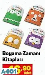 BOYAMA ZAMANI KİTABI BOYAMA ZAMANI KİTABI